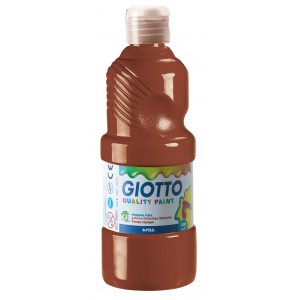 Tempera Fila GIOTTO 500ml barna            535328