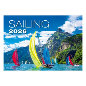 Falinaptár  45X31,5   2026   SAILING  Vitorlázás  H137