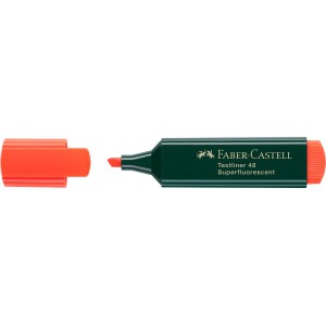 Sz&ouml;vegkiemelő FABER-CASTELL 5mm v&aacute;gott narancs 154815