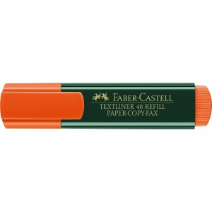 Szövegkiemelő  Faber-Castell 154815 vágott végű 5mm narancs