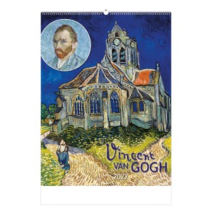 Falinapt&aacute;r 42x56 2027  VINCENT VAN GOGH T096-03
