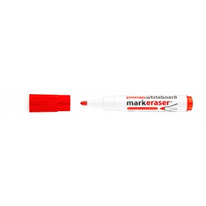 Táblafilc Markeraser mágneses kerekített végű 1-3mm piros