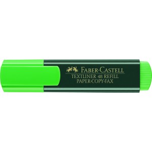 Szövegkiemelő  Faber-Castell 154863 vágott végű 5mm zöld