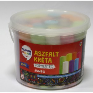 Aszfaltkréta 20klt PRIMOSuper Color vödrös  003GC20J