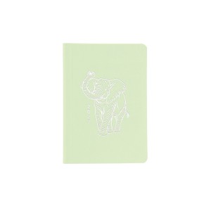Heti agenda TOPTIMER  P012  B6 2027  PASTEL z&ouml;ld elef&aacute;nt
