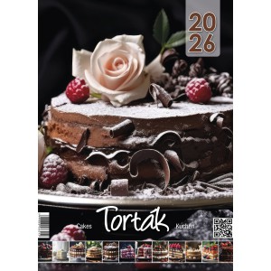 Falinaptár VALKAY 24.5 x 38 2026   TORTÁK