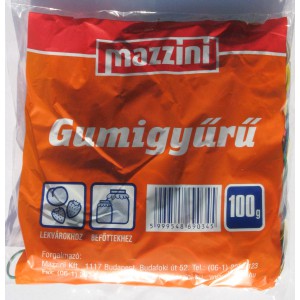 Gumigyűrű MAZZINI 100g