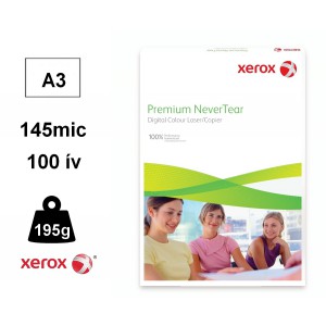 Spec. t&eacute;phetetlen pap&iacute;r XEROX NeverTear A3 145mic 195g  100&iacute;vcsg  003R98053