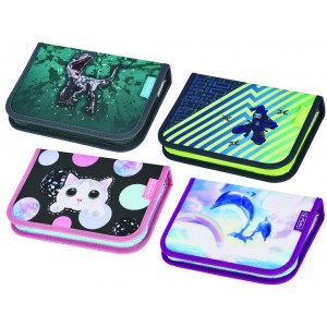 Tolltartó HERLITZ 2 klapnis üres GirlsBoys Mix 50043439