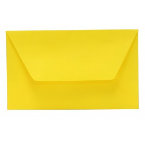 Színes boríték OFFICE 21 70X117 névjegy enyvezett  pasztell kanári sárga  57