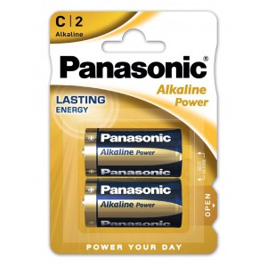 Elem PANASONIC Alkaline Power Baby  LR14APB-2BP