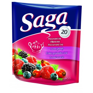 SAGA gyümölcstea Erdei gyümölcs ízű 20x2g