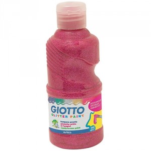 Tempera GIOTTO 250ml Glitter magenta  5312 03