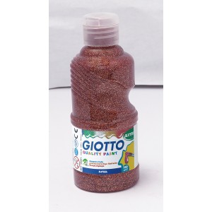 Tempera GIOTTO 250ml Glitter bronz  5312 07