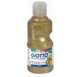 Tempera GIOTTO 250ml Glitter arany  5312 01