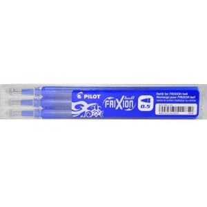 Roller betét PILOT FRIXION  0,5mm  kék     3db-os