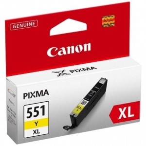 Toner Canon CLI 551 PGBXL sárga eredeti