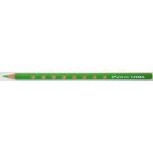 Színes ceruza Lyra Groove Slim vékony háromszögletű szóló 2820071 citromzöld