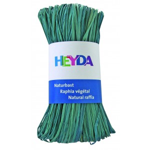 Raffia HEYDA 50g természetes anyagból, pasztellkék   204887786