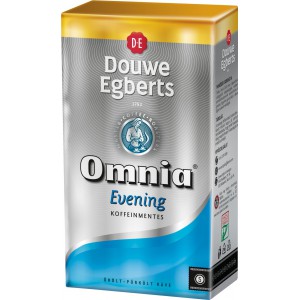 Kávé DOUWE EGBERTS Omnia  evening koffeinmentes őrölt 250 g.