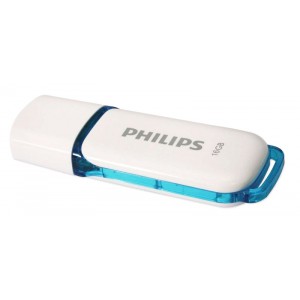 Pendrive Philips Snow 16Gb USB Flash Drive fehérkék