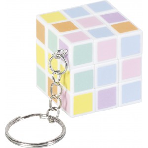 Kulcstart&oacute; BRUNNEN 3x3cm M&aacute;gikus kocka PASZTEL  24dbdisp  102739401