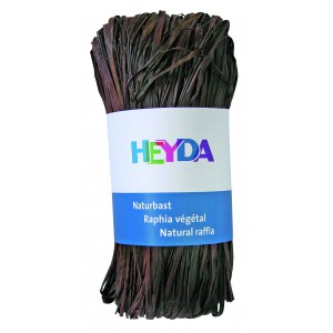 Raffia HEYDA  50g,természetes anyagból, barna   204887798