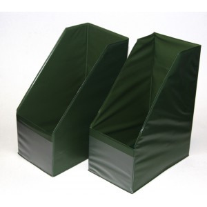 Irattartó papucs PVC 14cm hegesztett  zöld