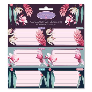 Füzetcímke ARS UNA minden minta 18db-os  383