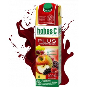 Üdítő HOHES-C  RED-multivitamin 100   1l