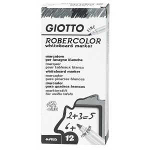 Táblafilc FILA Giotto RoberColor kerekített végű fekete 413403