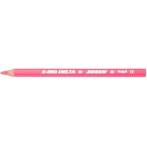 Színes ceruza JOLLY X-BIG DELTA vastag háromszögletű rózsaszín 3399-0009