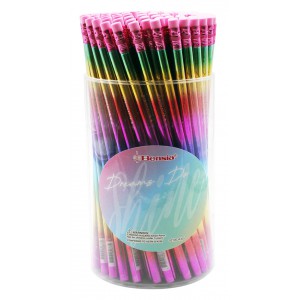 Grafit ceruza BENSIA rainbow radíros kerek  VEN0Q37