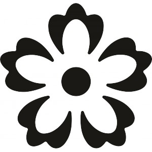 Lyukasztó HEYDA dekorációs nagy 2,5cm Virág motívum  203687702