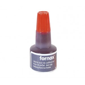 Bélyegzőfesték FORNAX 30ml   piros