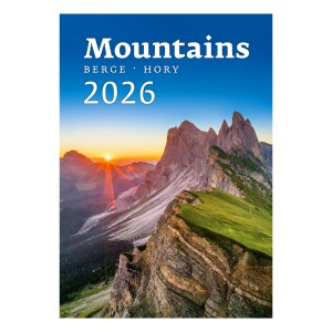 Falinaptár  31,5X45 2026 MOUNTAINS hegyek  H126