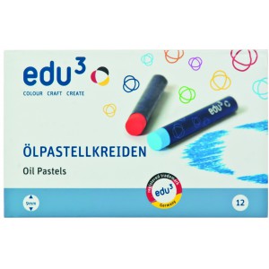 Olajpasztell 12klt EDU3 3101012