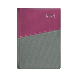 Heti agenda  TOPTIMER   D011  B5 2027 DUPLEX  s&aacute;rga lapos lila-sz&uuml;rke
