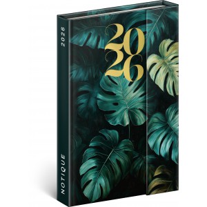Heti agenda  REALSYSTEM  B6 2026 MAGNETIC Monstera  35545