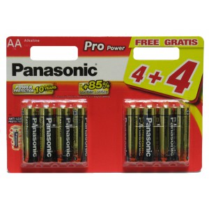 Elem PANASONIC Pro Power AA   4+4 LR06