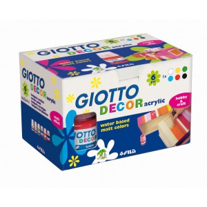 Akrilfesték készlet Giotto 6*25 ml 538200