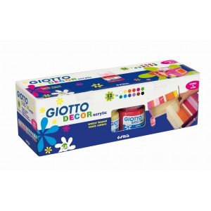 Akrilfesték készlet Giotto 12*25 ml 530600