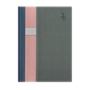 Heti agenda TOPTIMER  V011  B5 2026  VARIO  kék-rózsaszín-szürke