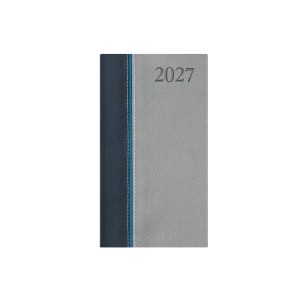 Zsebnapt&aacute;r &aacute;ll&oacute;  TOPTIMER  G035 2027  GROOVY  k&eacute;k-k&eacute;k-sz&uuml;rke