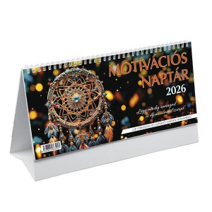 Asztali naptár MOTIVÁCIÓS NAPTÁR T059 2026 álló színes grafikákkal  T592P