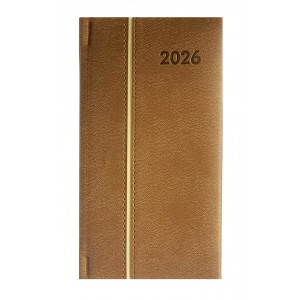 Zsebnaptár fekvő  SZEKSZÁRD 2026  HARÁNT PREMIUM vegyes színek