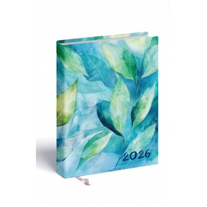 Agenda 2 napos REALSYSTEM  B6 2026 2-DAY  akvarell 69