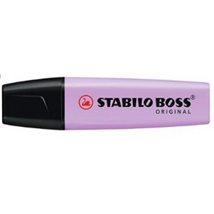 Szövegkiemelő STABILO Boss Original  70155 vágott végű 2-5mm  pasztell orgona