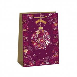 Dísztasak ARGUS 23,5x33x11,5 T5 Exclusive Lux karácsonyi vegyes  0859