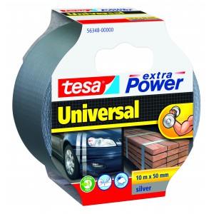 Ragasztószalag TESA 10x50   extra power szövetszalag ezüst 56348